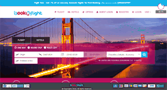 Desktop Screenshot of bookurflight.com